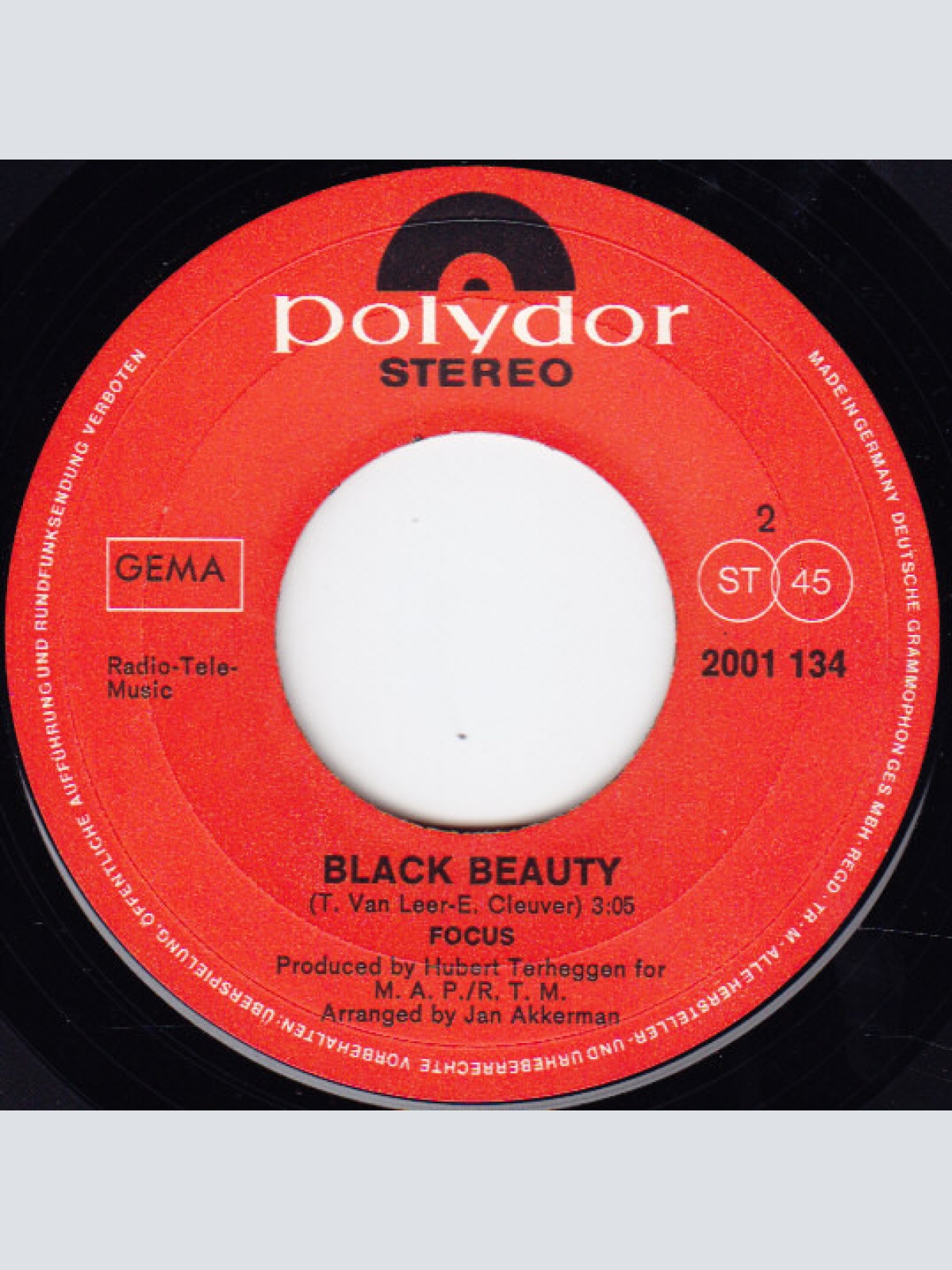 Vinyl / Focus (2) - House Of The King