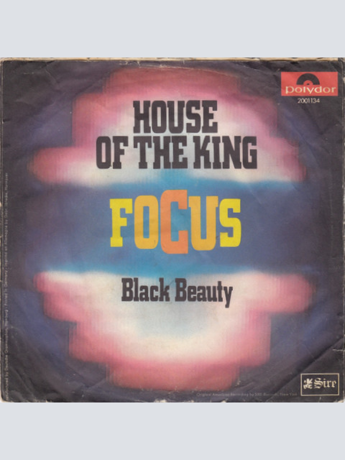 Vinyl / Focus (2) - House Of The King