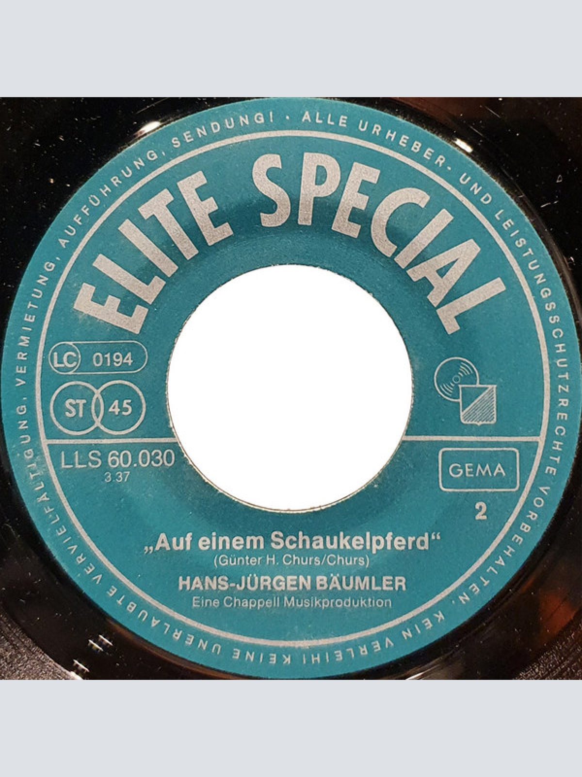 Vinyl / Hans-Jürgen Bäumler - Zauberei Aus Dem Zylinder / Auf Einem Schaukelpferd