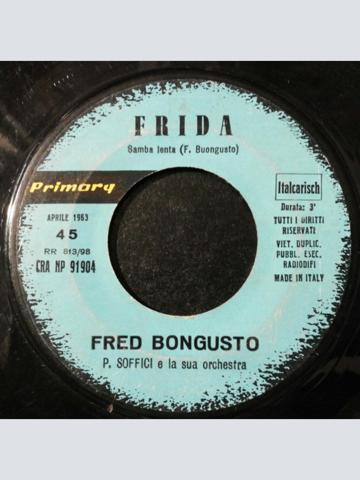 Vinyl / Fred Bongusto - Doce Doce / Frida