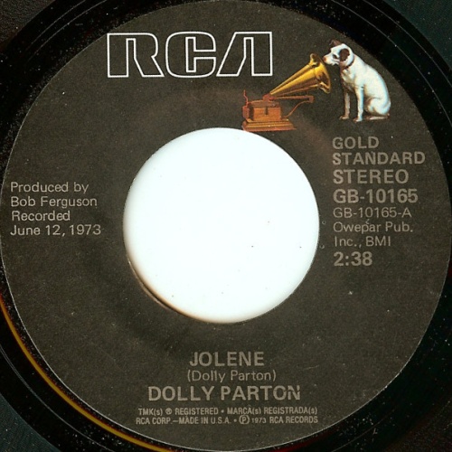 Vinyl / Dolly Parton - Jolene / My Tennessee Mountain Home
