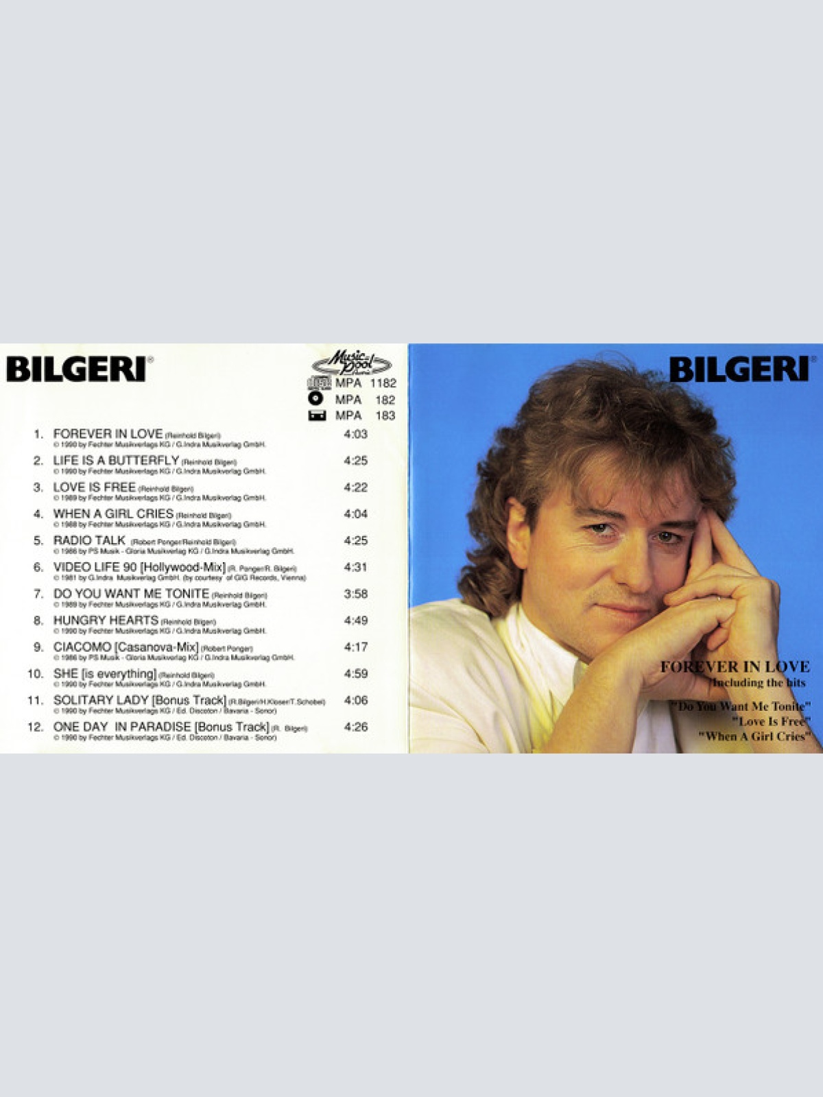 CD / Bilgeri - Forever In Love