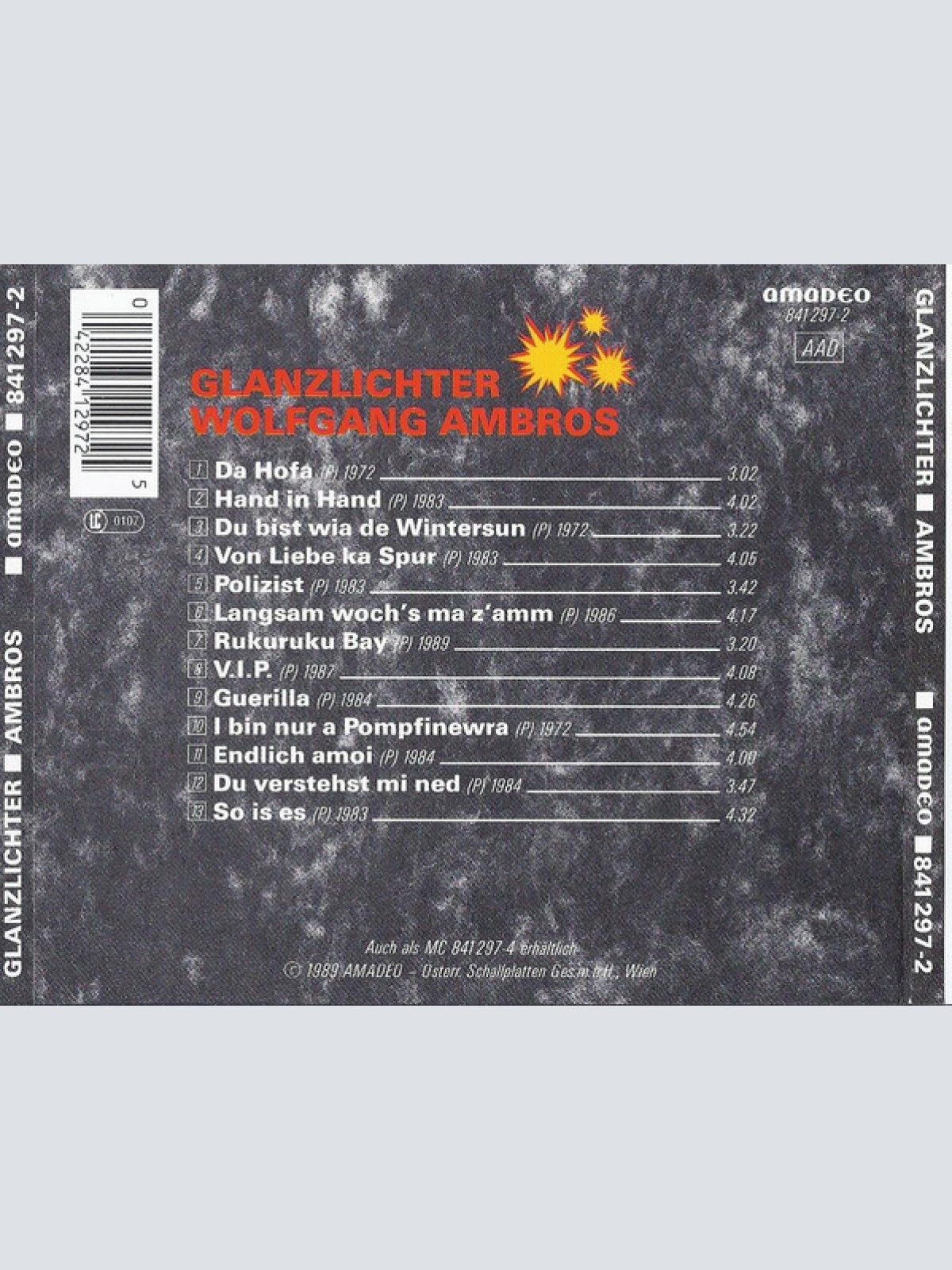 CD / W.Ambros* - Glanzlichter