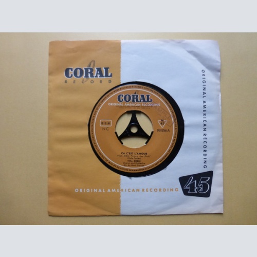 Vinyl / Tina Robin - Ca C'est L'amour / All Of Me