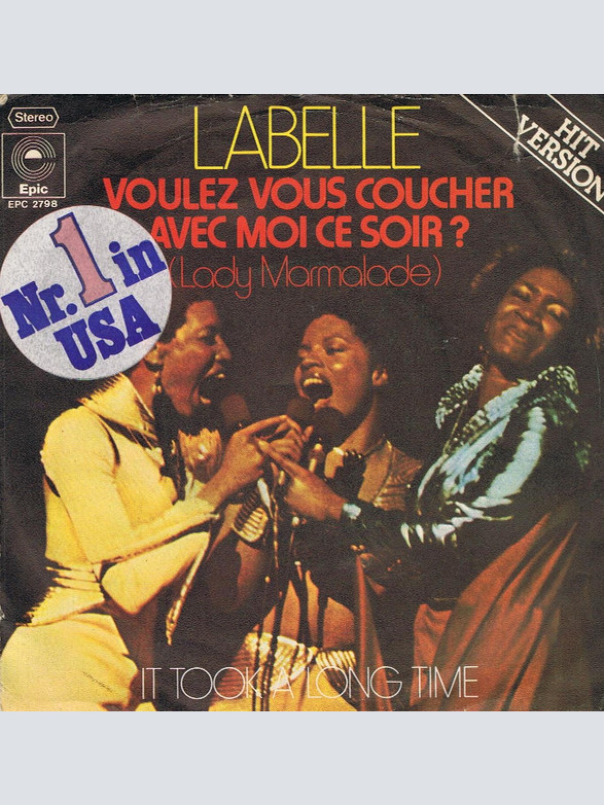 Vinyl / LaBelle - Voulez Vous Coucher Avec Moi Ce Soir? (Lady Marmalade)