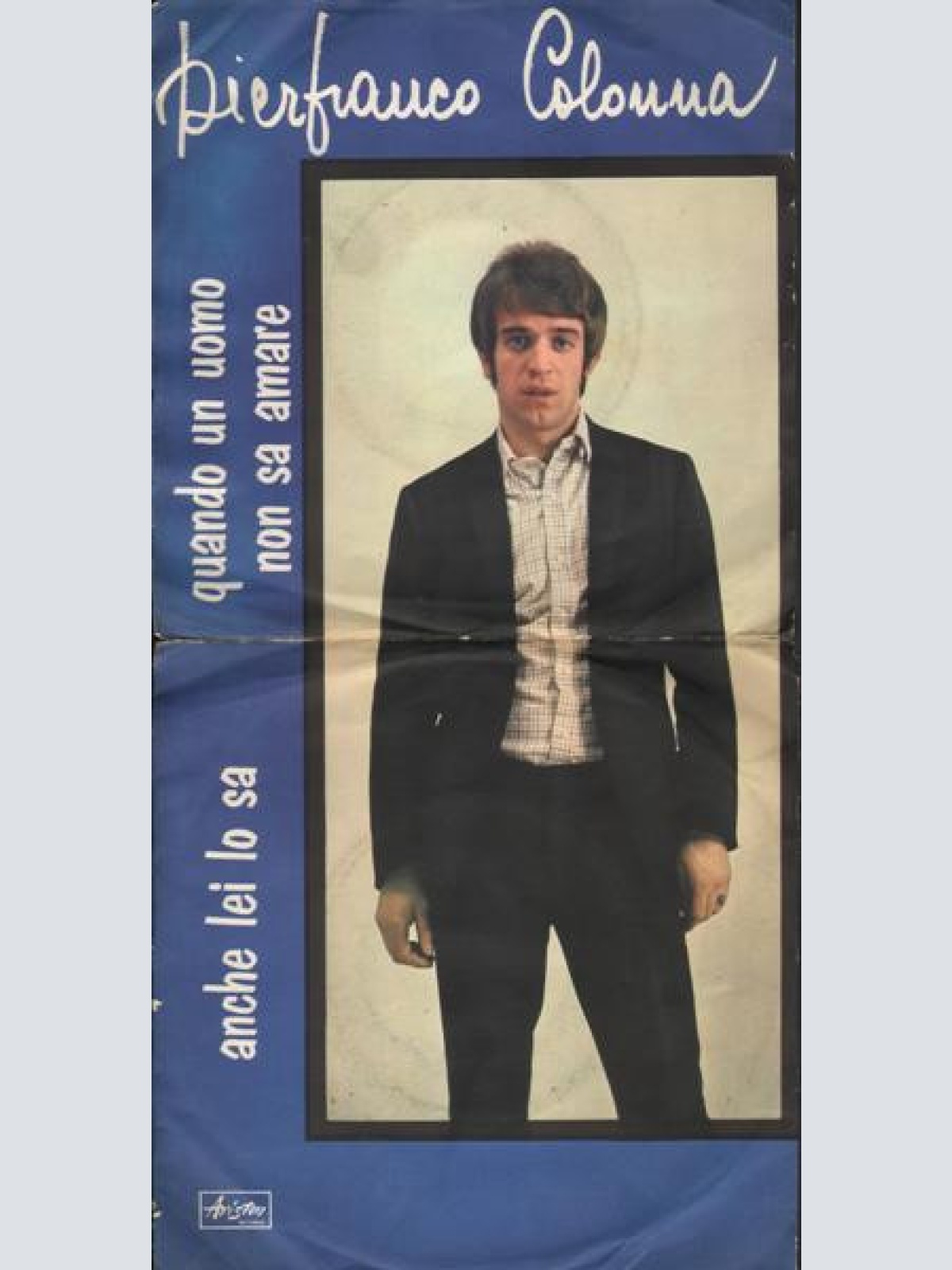 Vinyl / Pier Franco Colonna - Quando Un Uomo Non Sa Amare