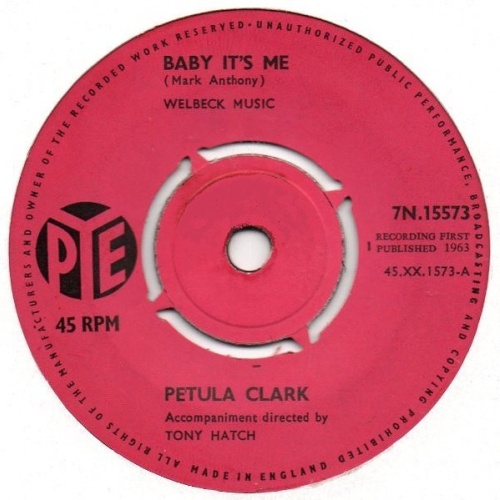 Vinyl / Petula Clark - Baby It's Me