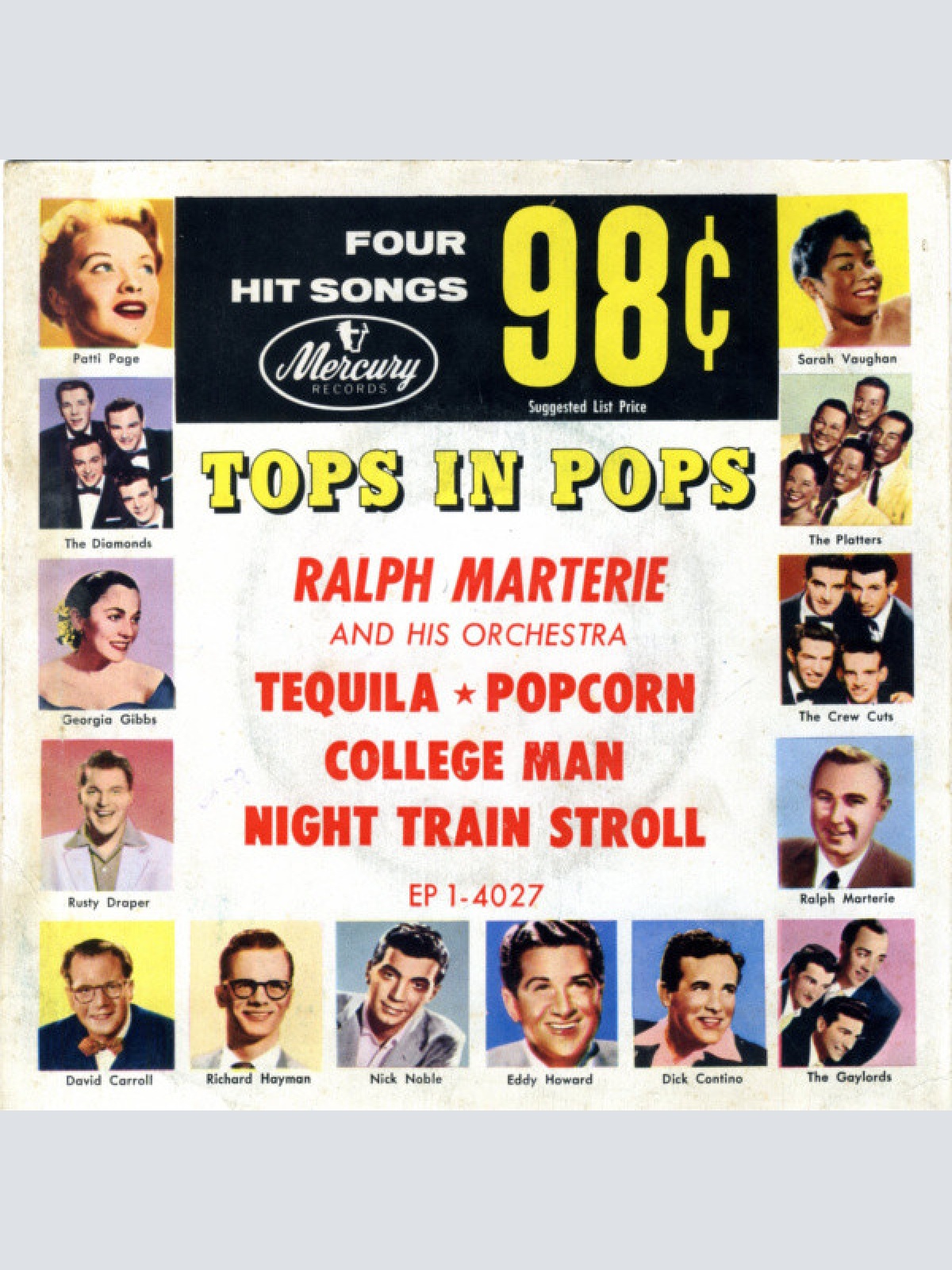 Vinyl / Ralph Marterie And His Orchestra - Tops In Pops