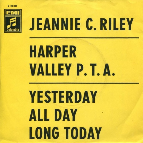 Vinyl / Jeannie C. Riley - Harper Valley P. T. A. / Yesterday All Day Long Today