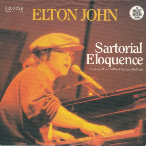 Vinyl / Elton John - Sartorial Eloquence