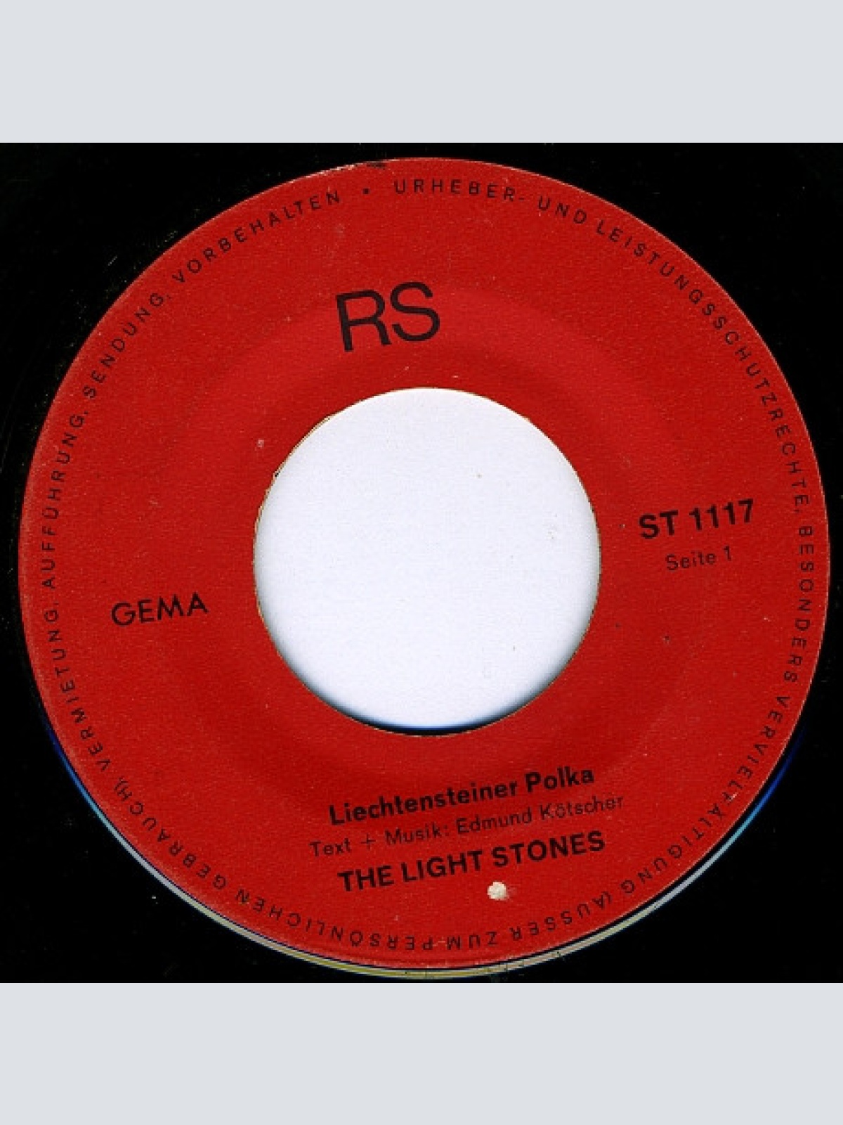 Vinyl / The Light Stones - Liechtensteiner Polka