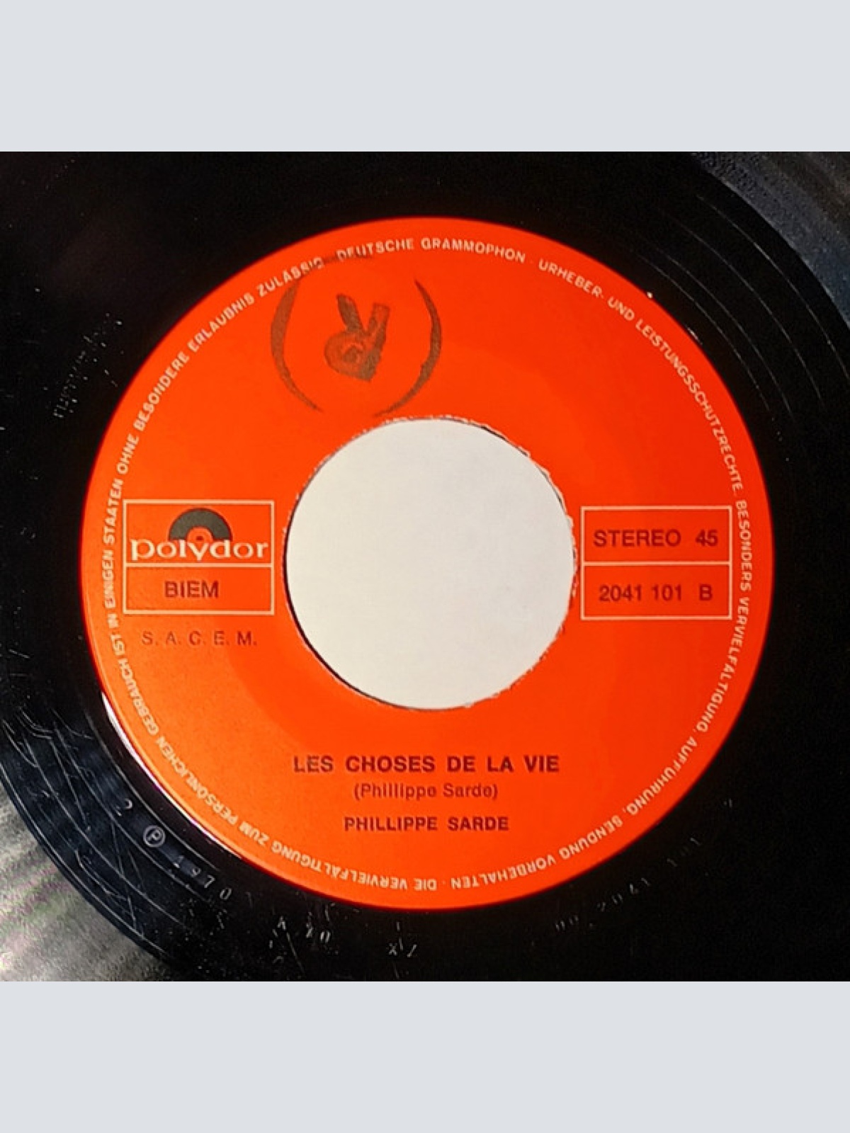 Vinyl / Romy Schneider, Michel Piccoli, Philippe Sarde - Das Lied Der Helene / Les Choses De La Vie