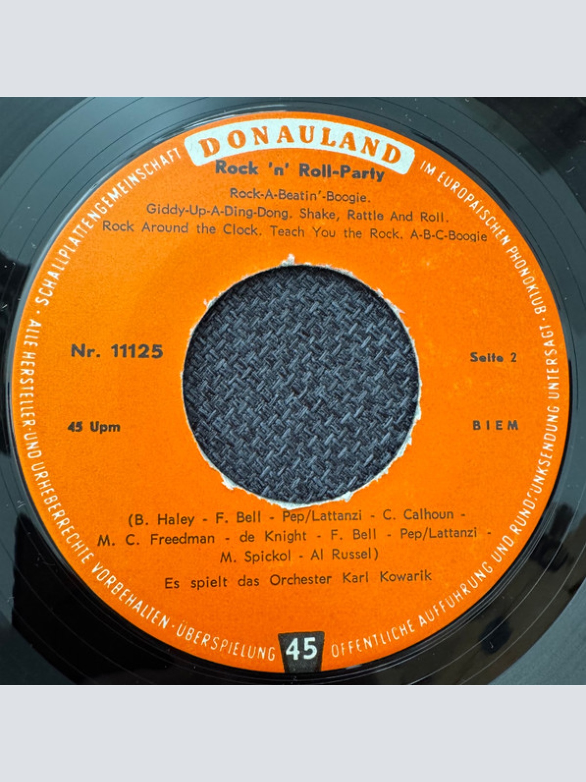 Vinyl / Das Orchester Lutz Albrecht, Orchester Karl Kowarik - Mitternachts-Blues / March From The River Kwai / Rock ‚n‘ Roll-Party