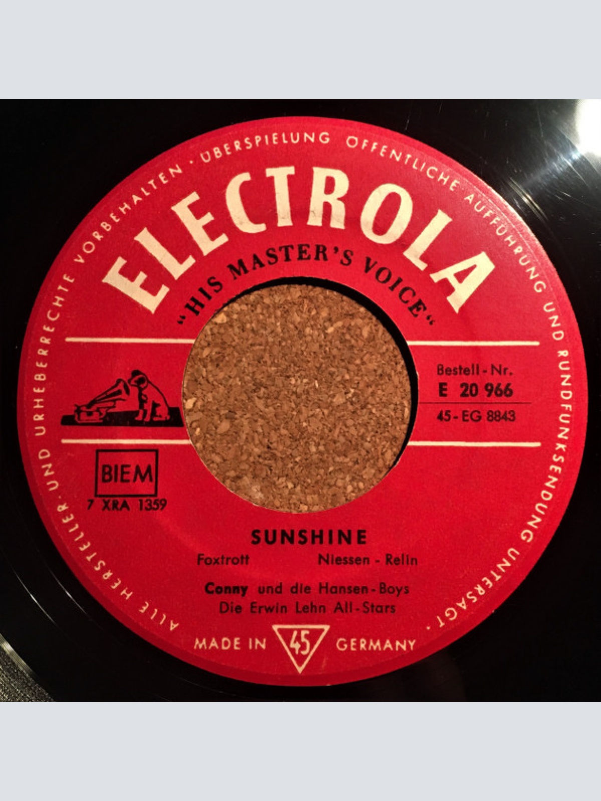 Vinyl / Conny* - Blue Jean Boy