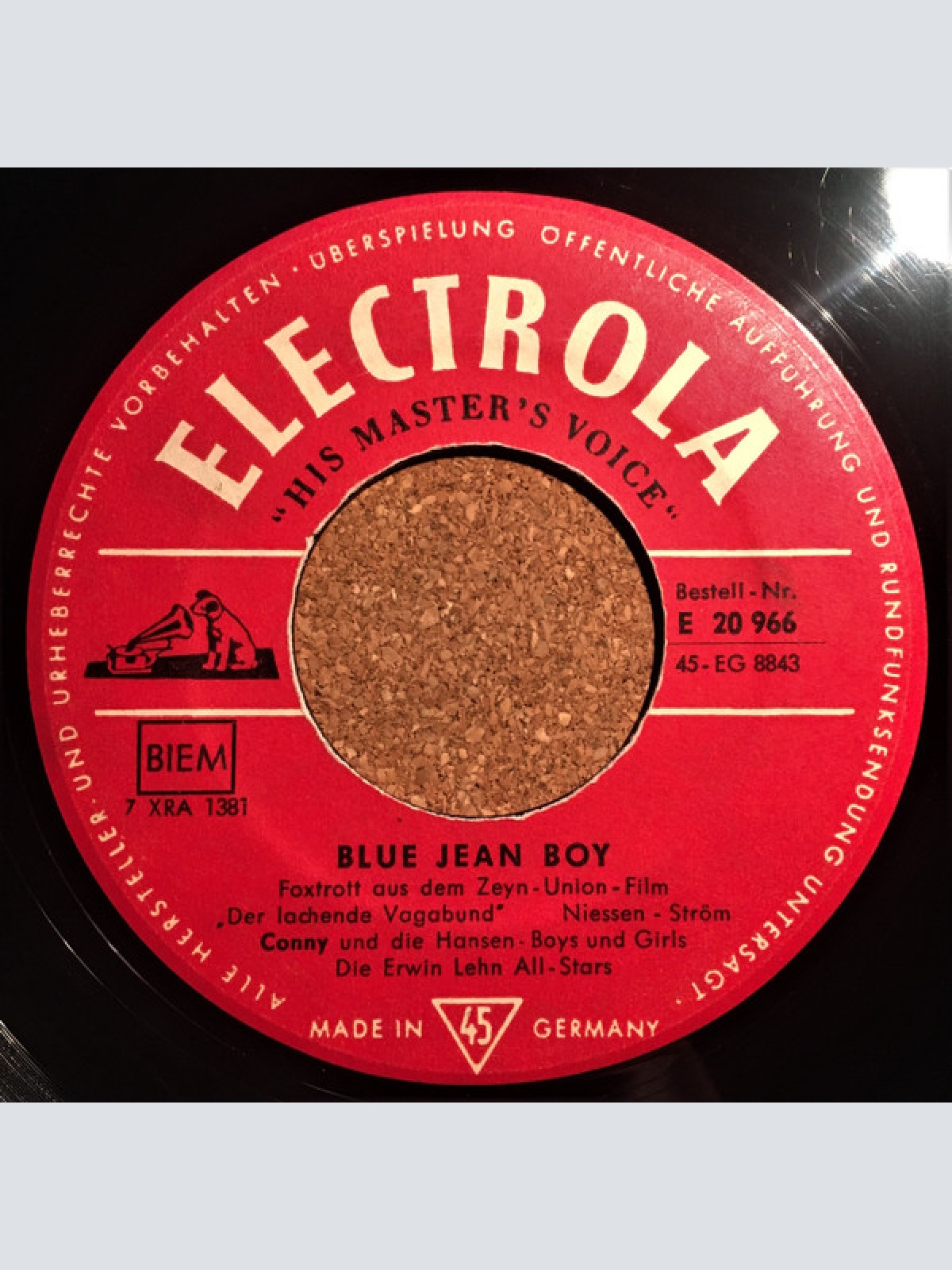 Vinyl / Conny* - Blue Jean Boy