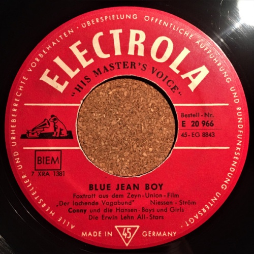 Vinyl / Conny* - Blue Jean Boy