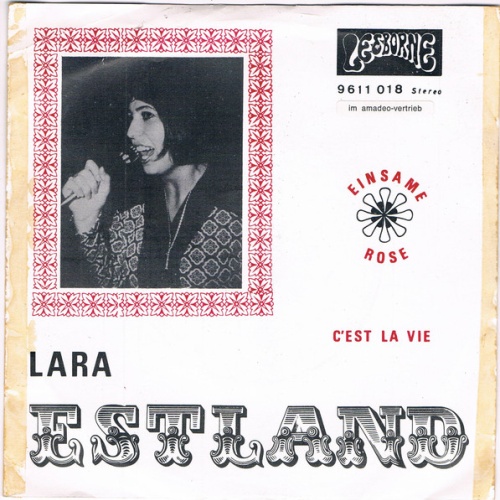 Vinyl / Lara Estland - C'Est La Vie, Mon Ami / Einsame Rose