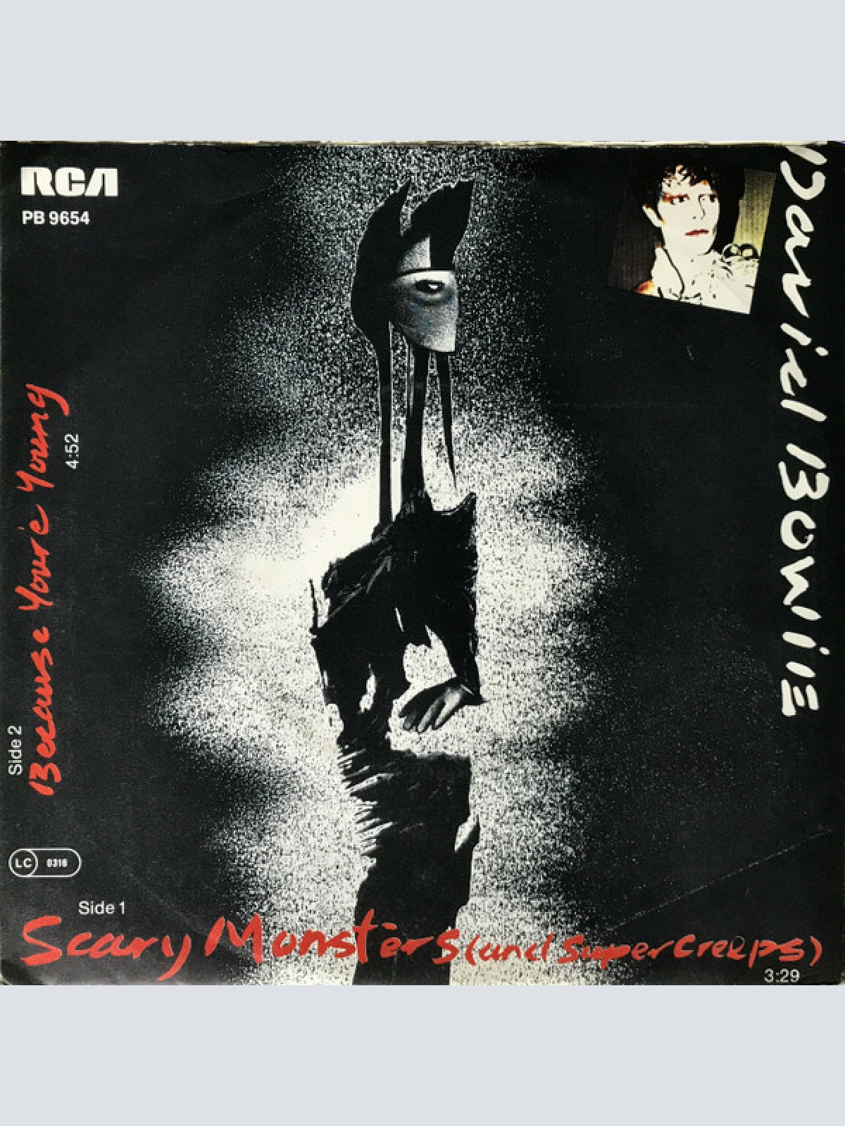 Vinyl / David Bowie - Scary Monsters (And Super Creeps) / Because You're Young