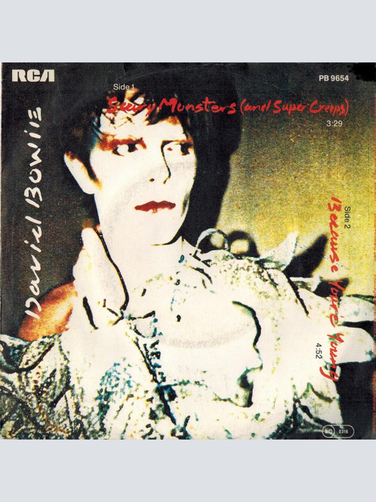 Vinyl / David Bowie - Scary Monsters (And Super Creeps) / Because You're Young
