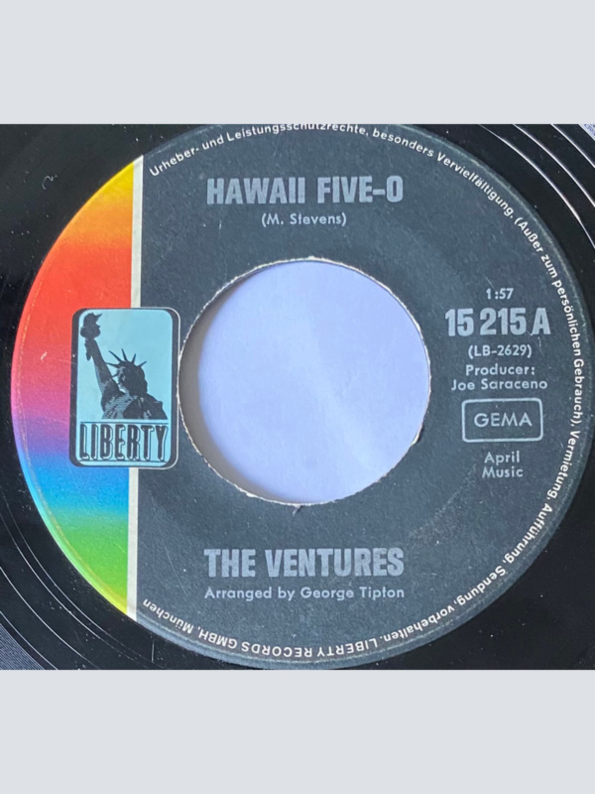 Vinyl / The Ventures - Hawaii Five-O