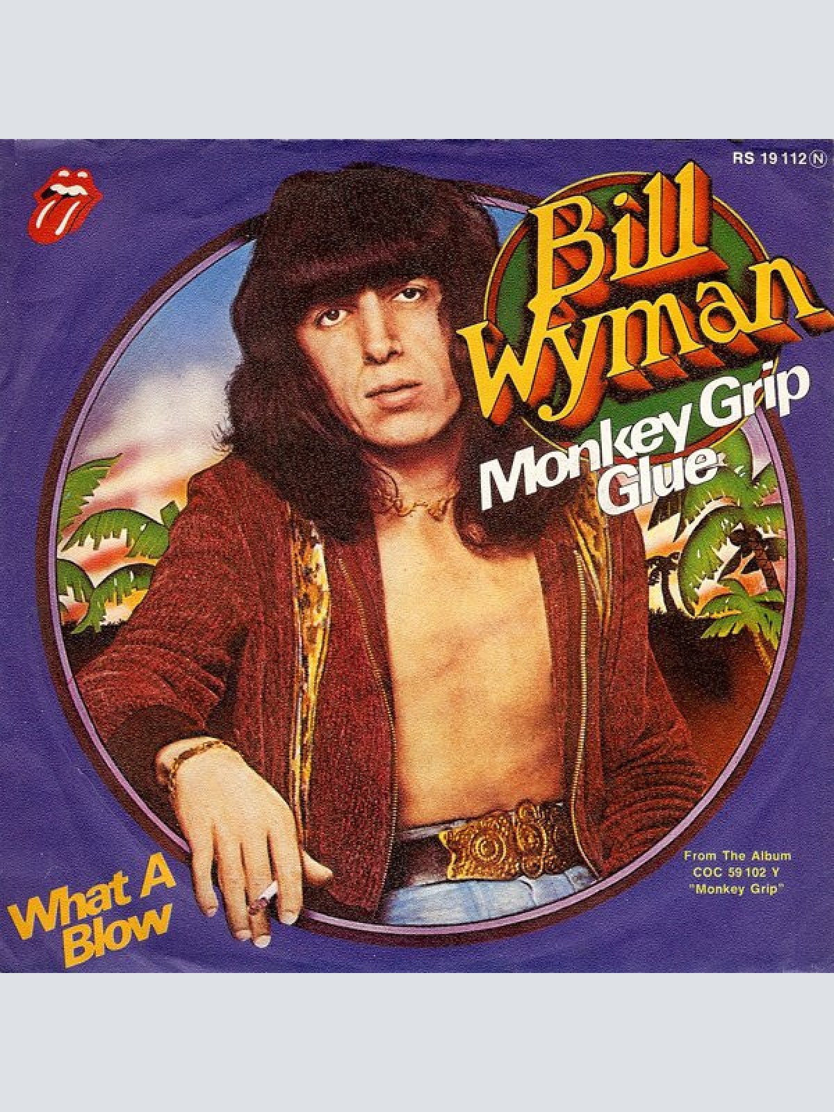 Vinyl / Bill Wyman - Monkey Grip Glue