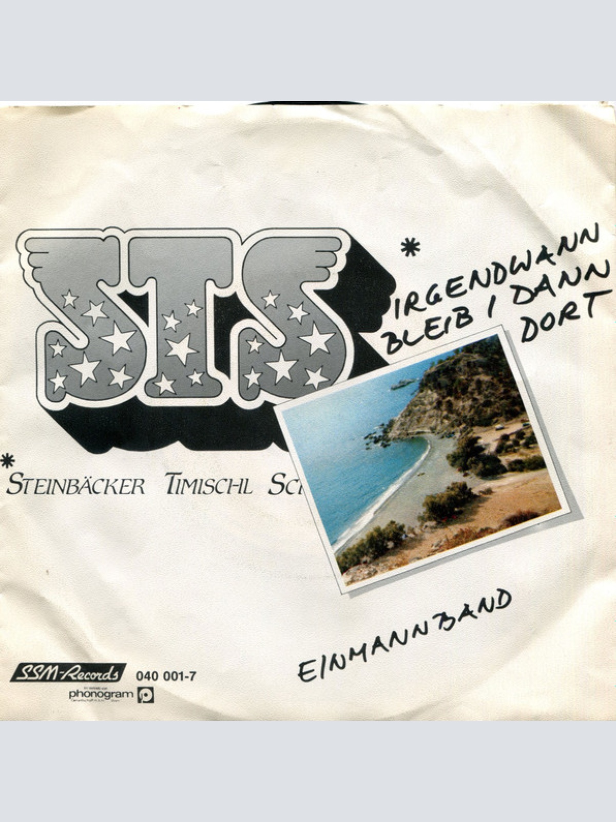 Vinyl / STS (3) - Irgendwann Bleib I Dann Dort / Einmannband