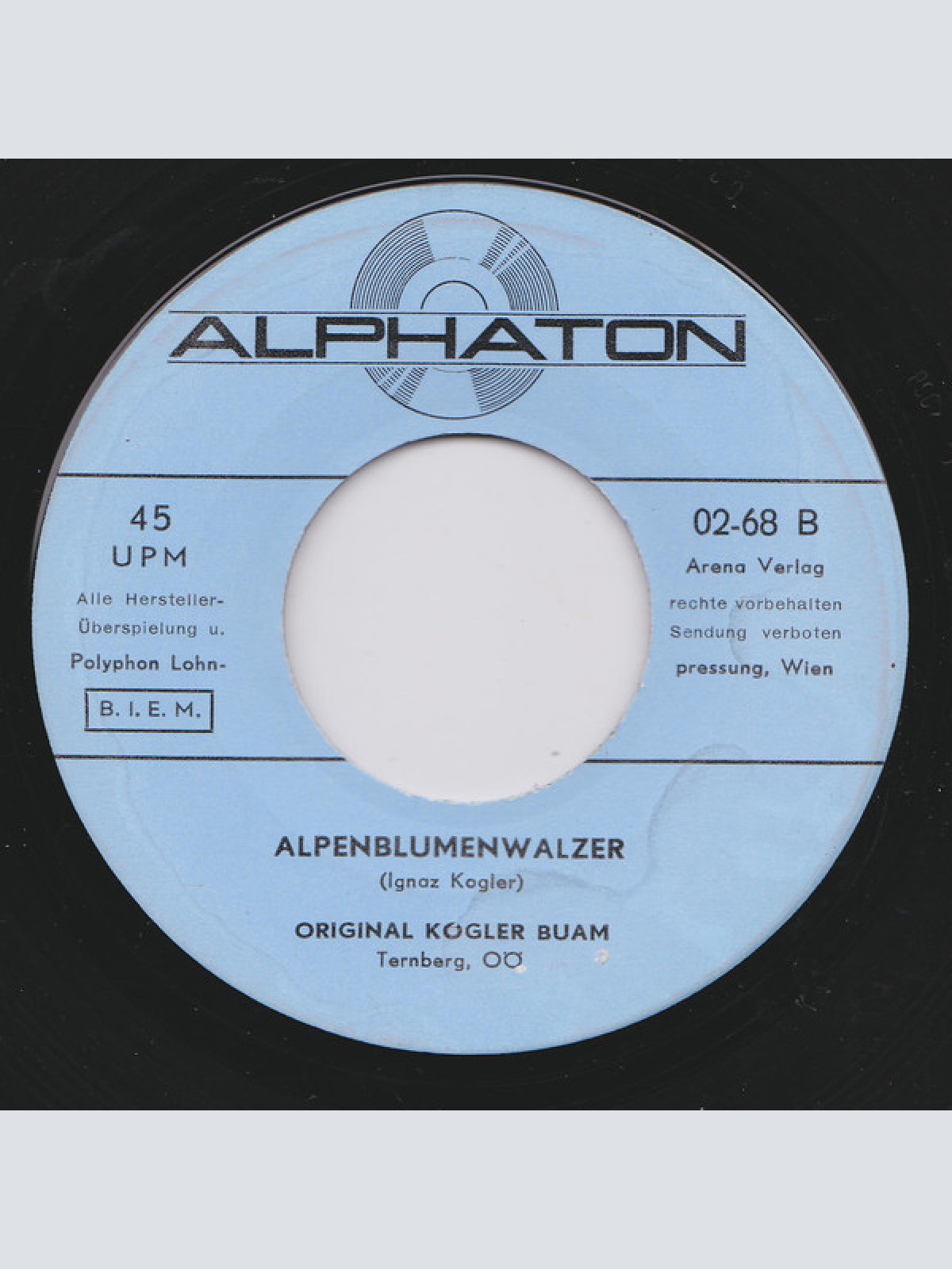 Vinyl / Koglerbuam* - Koglerbuam-Expreß / Alpenblumenwalzer