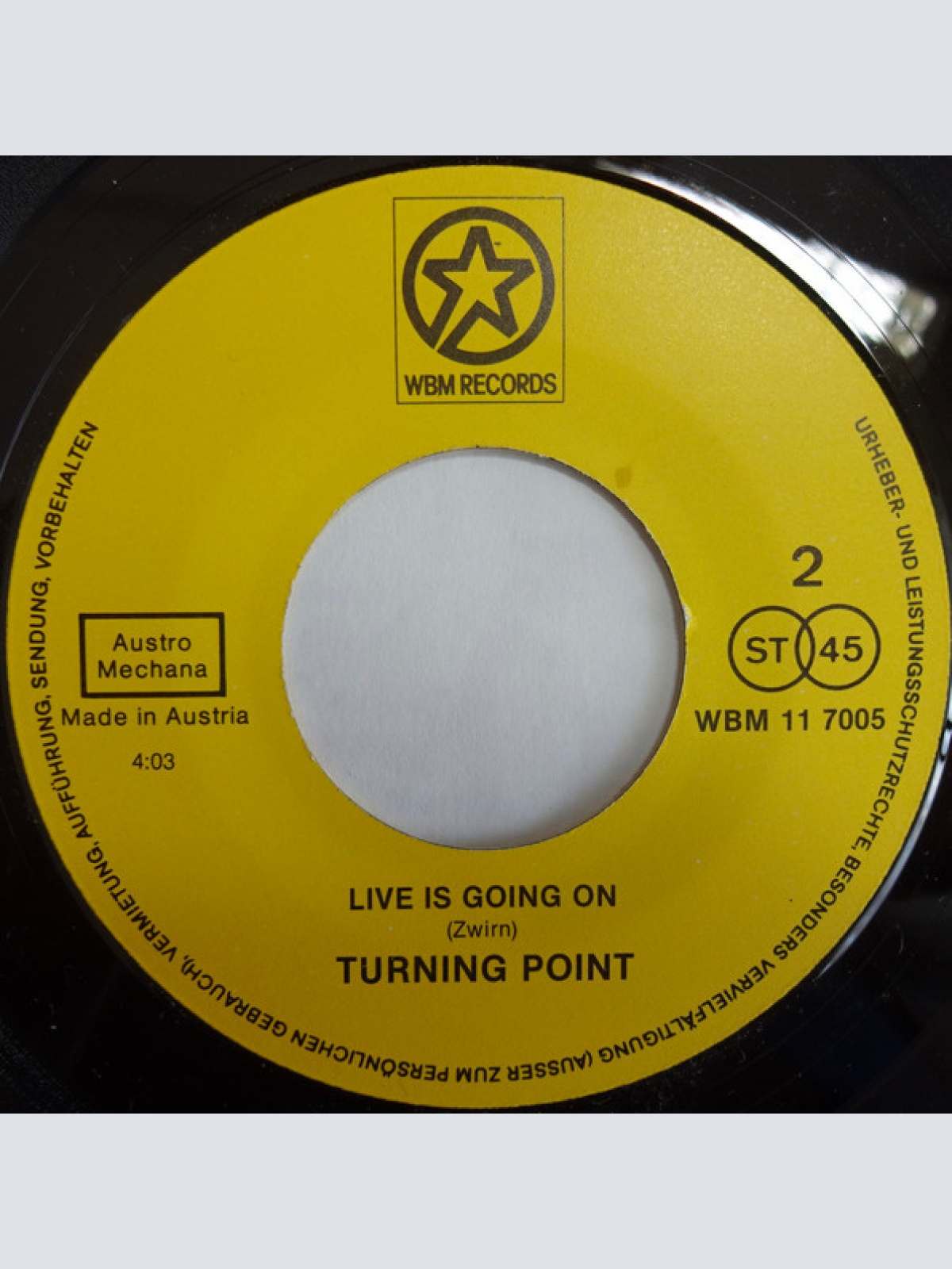Vinyl / Turning Point (4) - You Win Again