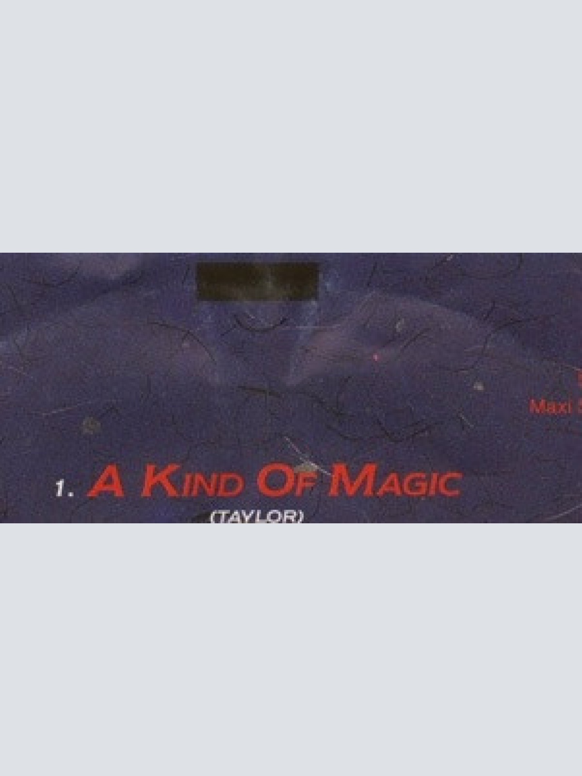 Vinyl / Queen - A Kind Of Magic