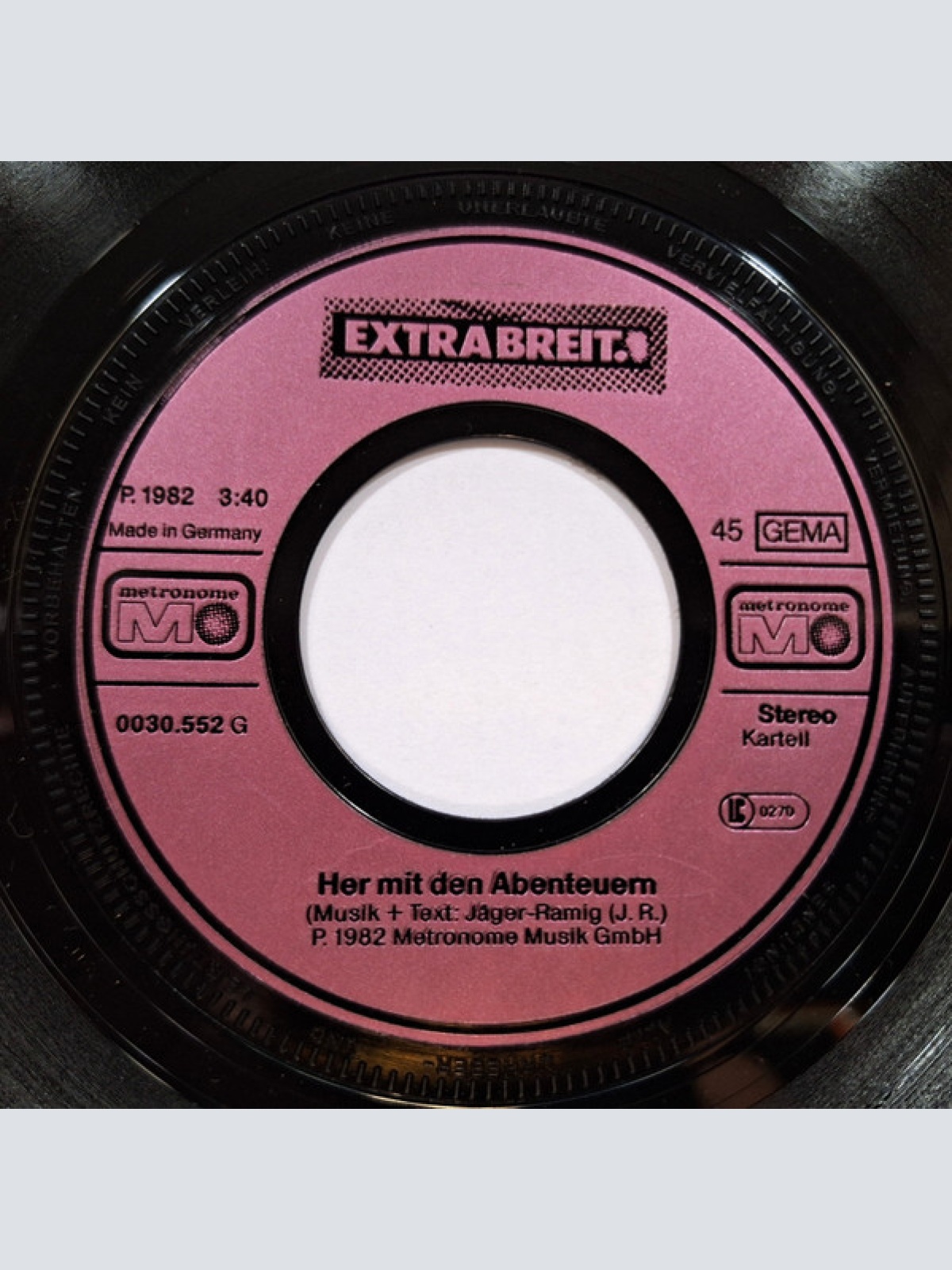 Vinyl / Extrabreit - Duo Infernal