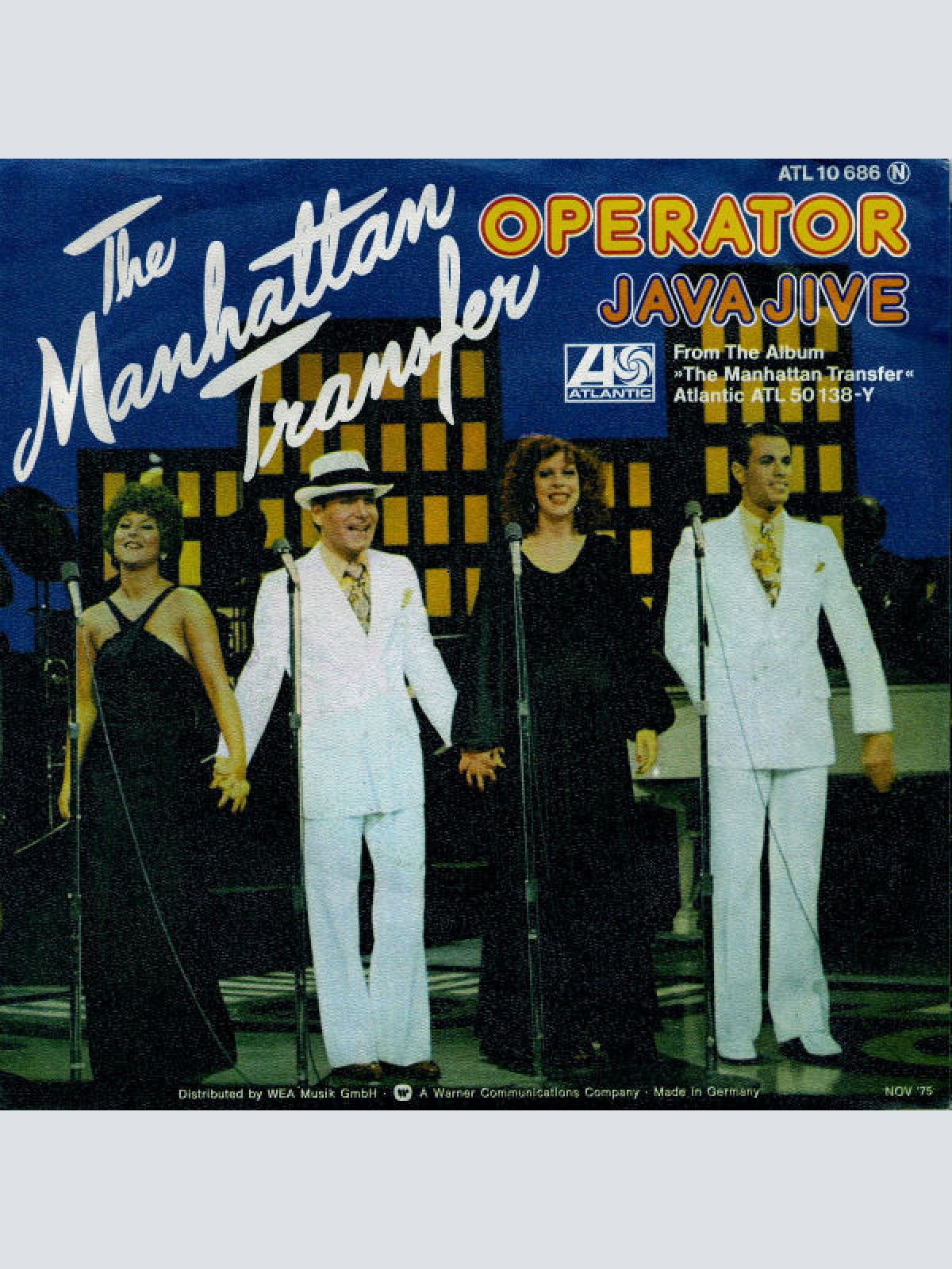 Vinyl / The Manhattan Transfer - Operator
