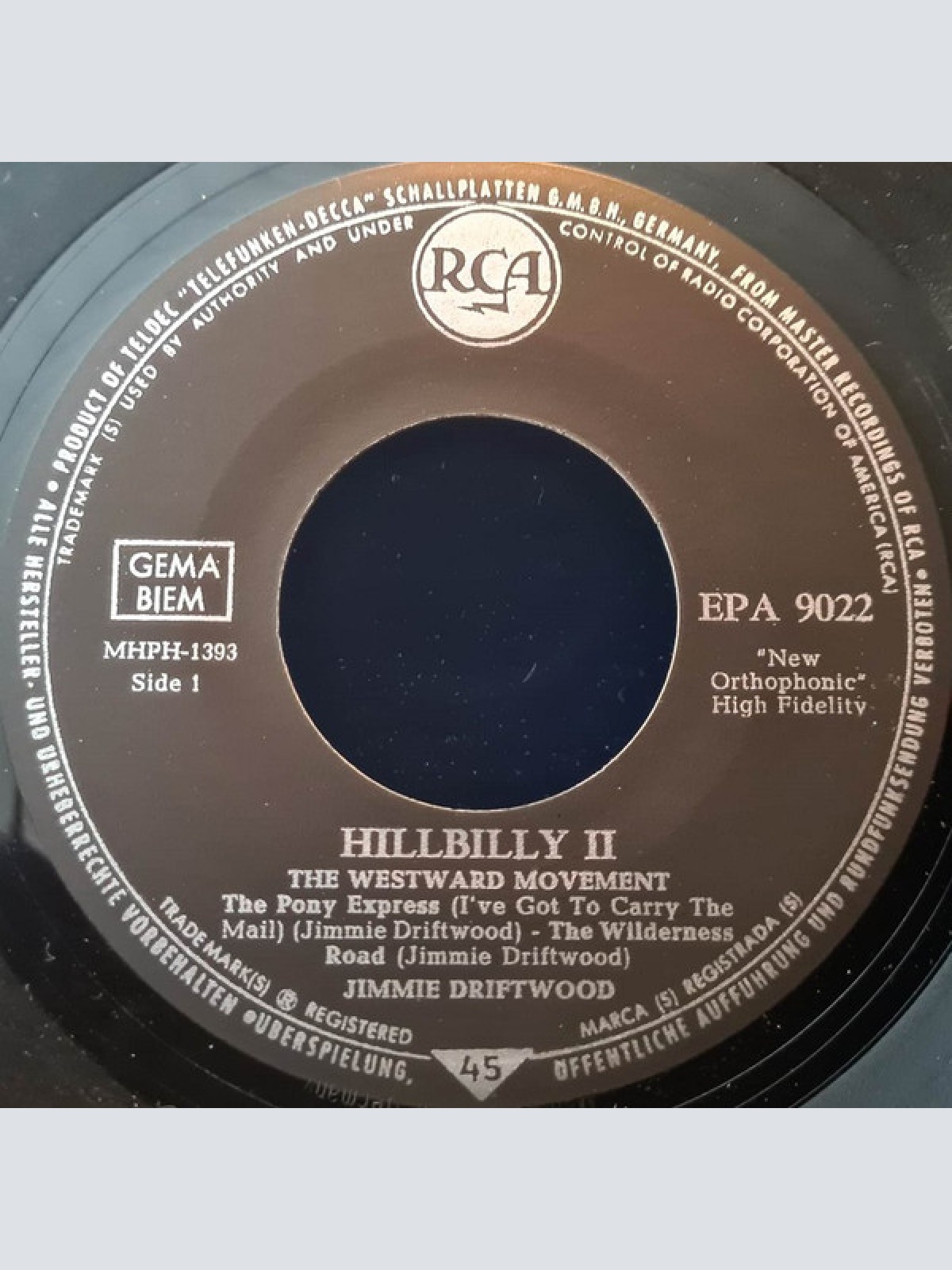 Vinyl / Jimmie Driftwood* - The Westward Movement