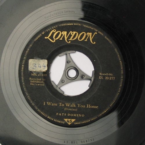 Vinyl / Fats Domino - I Want To Walk You Home / I'm Gonna Be A Wheel Some Day