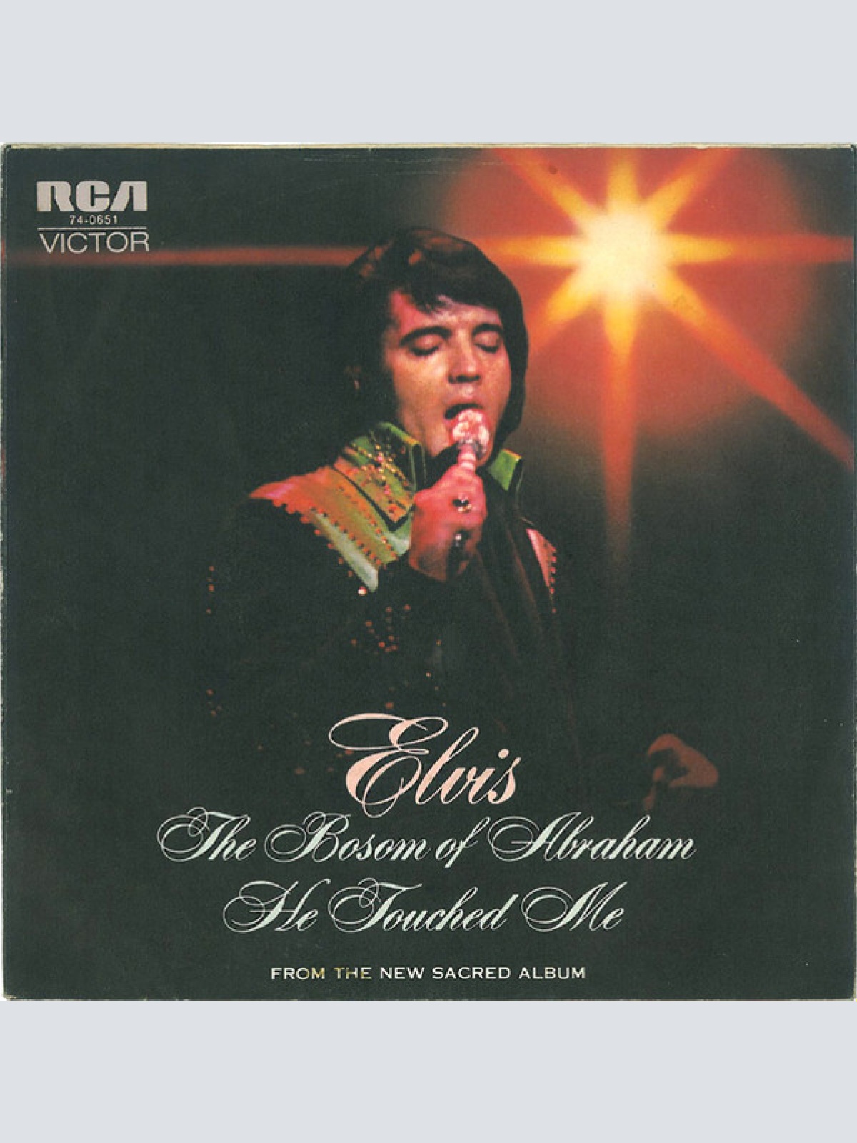 Vinyl / Elvis* - The Bosom Of Abraham / He Touched Me