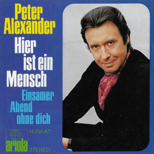 Vinyl / Peter Alexander - Hier Ist Ein Mensch