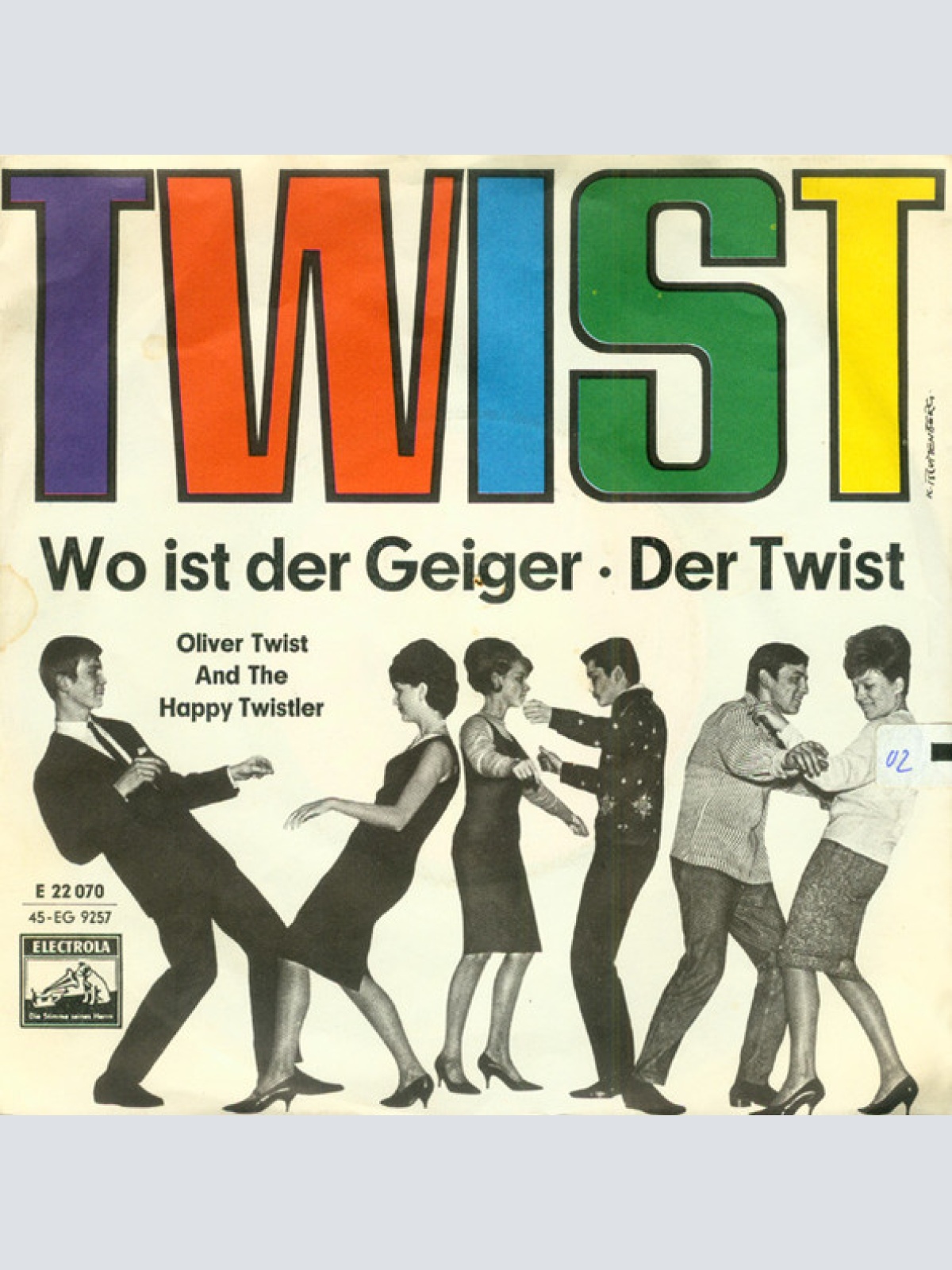 Vinyl / Oliver Twist And The Happy Twistler - Wo Ist Der Geiger / Der Twist
