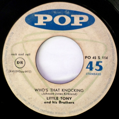 Vinyl / Little Tony And His Brothers - Who's That Knocking / The Beat