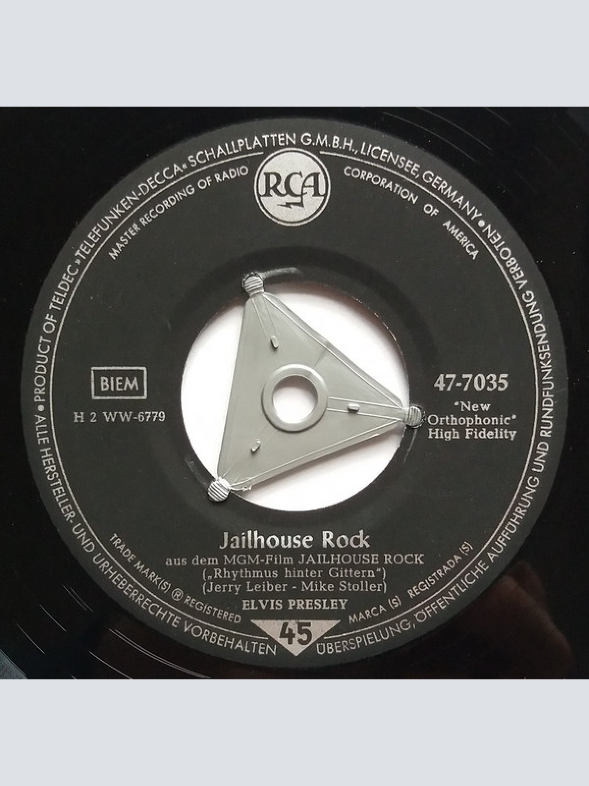 Vinyl / Elvis Presley - Jailhouse Rock