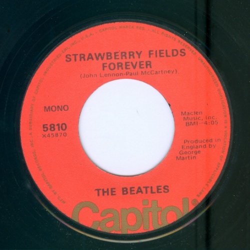 Vinyl / The Beatles - Strawberry Fields Forever / Penny Lane