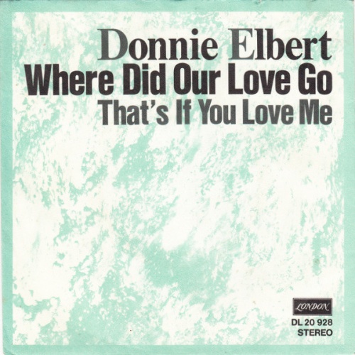 Vinyl / Donnie Elbert - Where Did Our Love Go