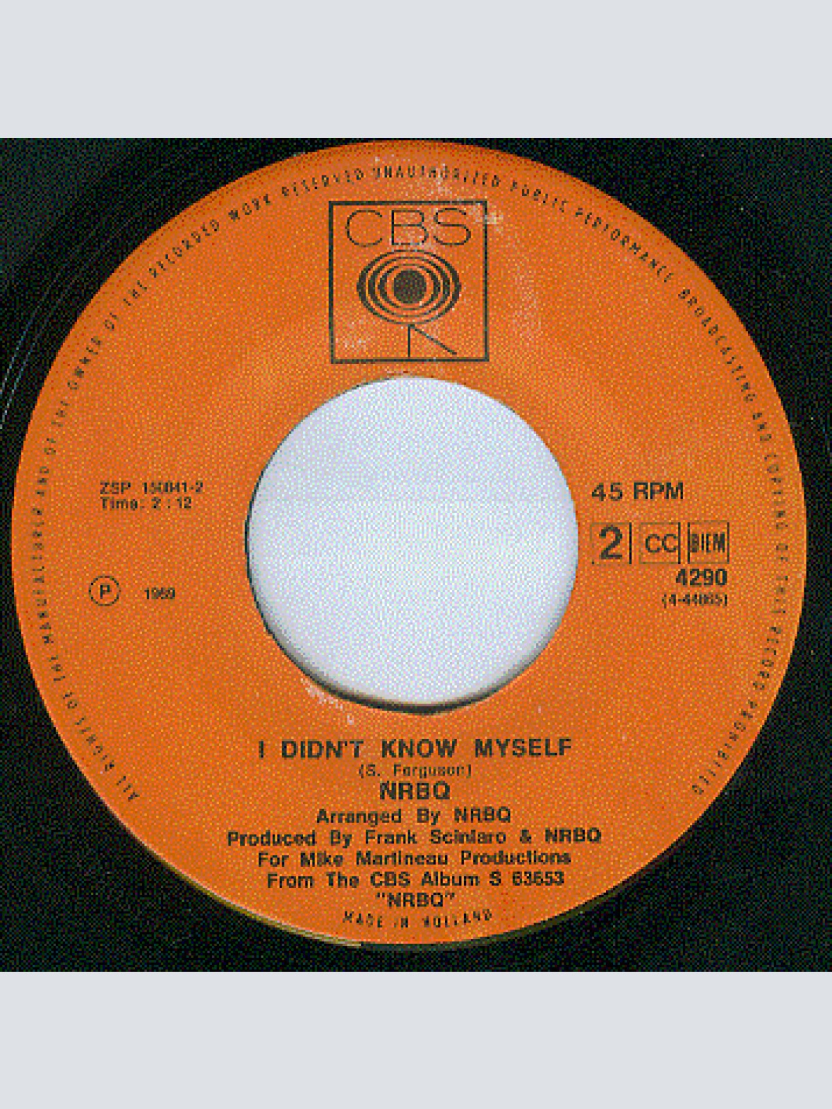 Vinyl / NRBQ - Stomp