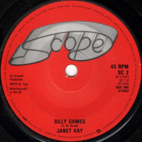Vinyl / Janet Kay - Silly Games