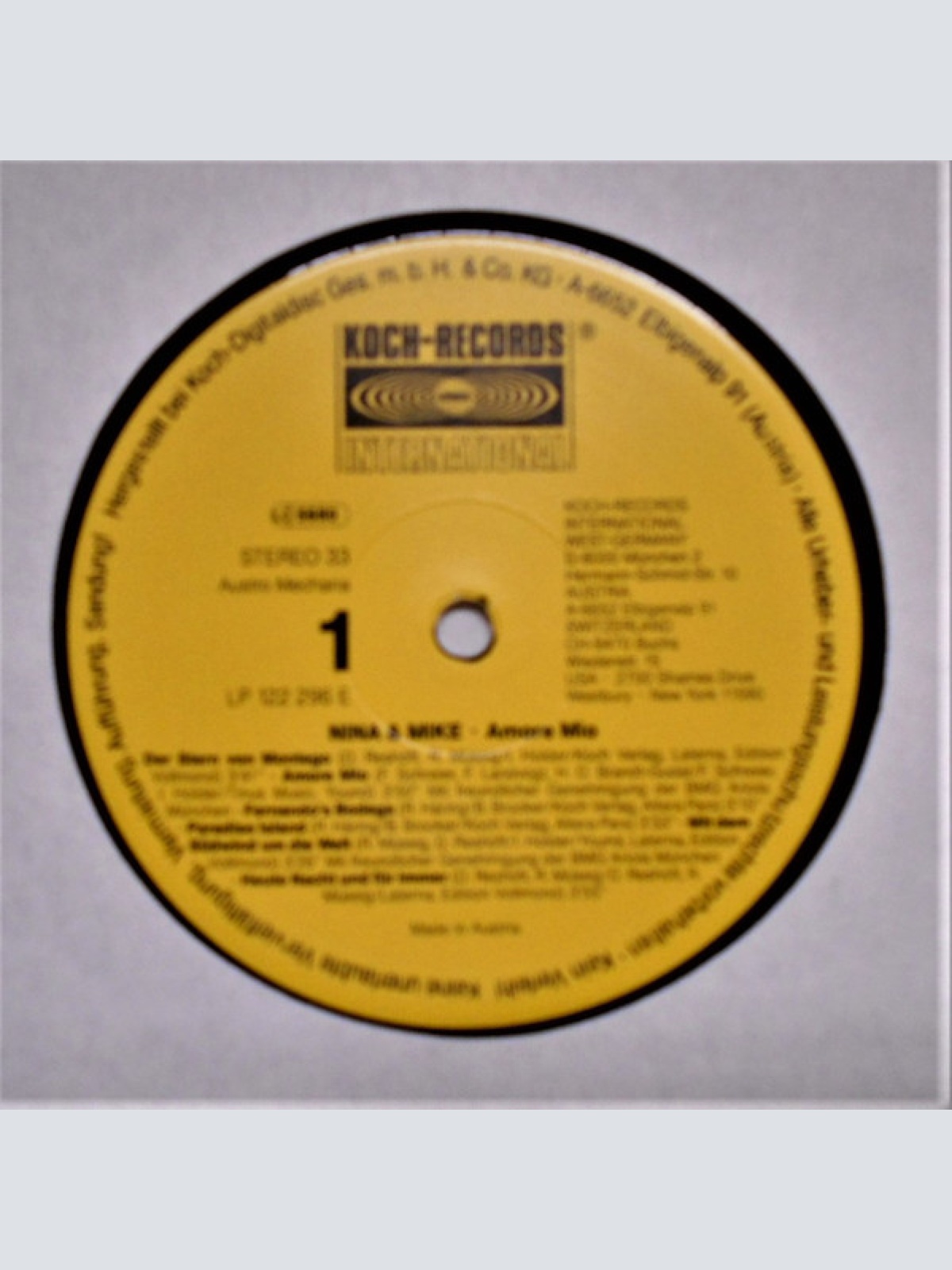 Vinyl / Nina & Mike - Amore Mio