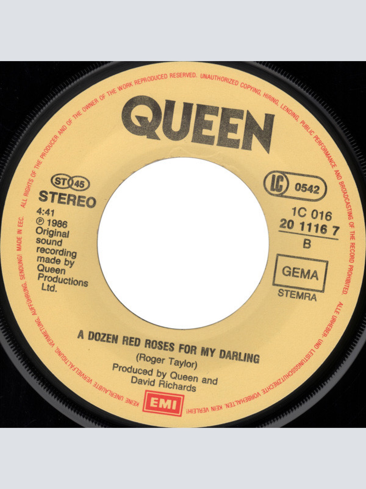 Vinyl / Queen - A Kind Of Magic