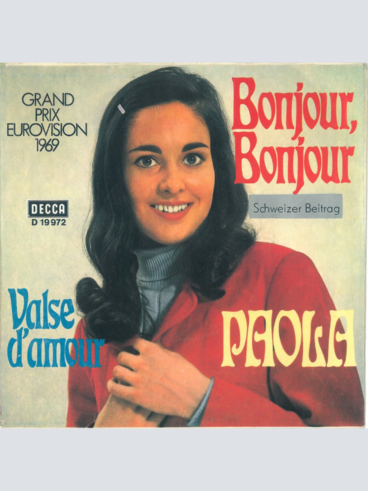 Vinyl / Paola (2) - Bonjour, Bonjour