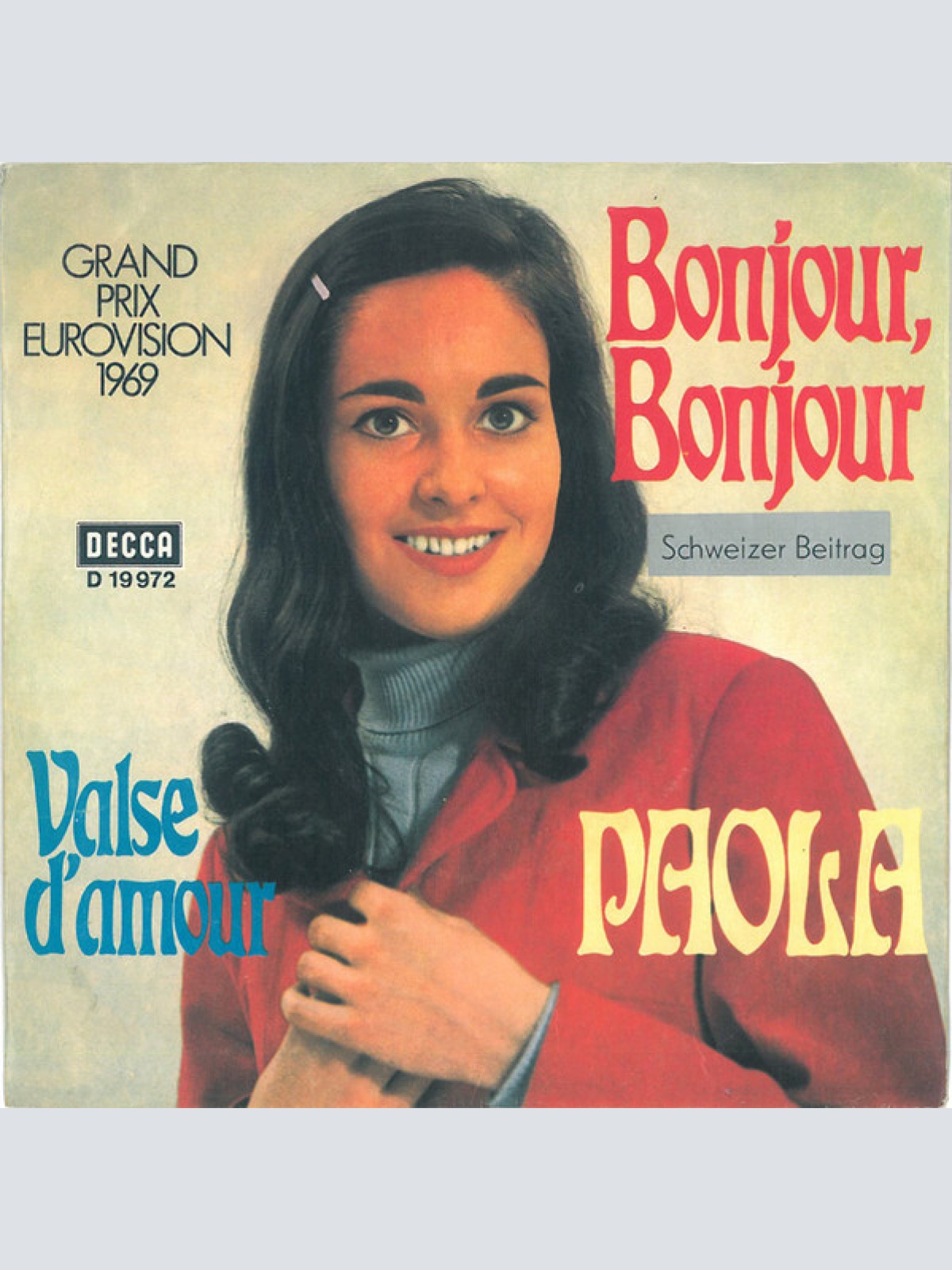 Vinyl / Paola (2) - Bonjour, Bonjour