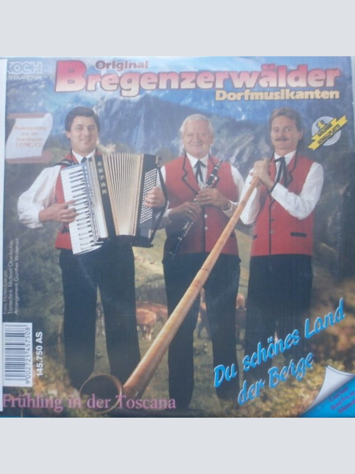 Vinyl / Original Bregenzerwälder Dorfmusikanten - Du Schönes Land Der Berge