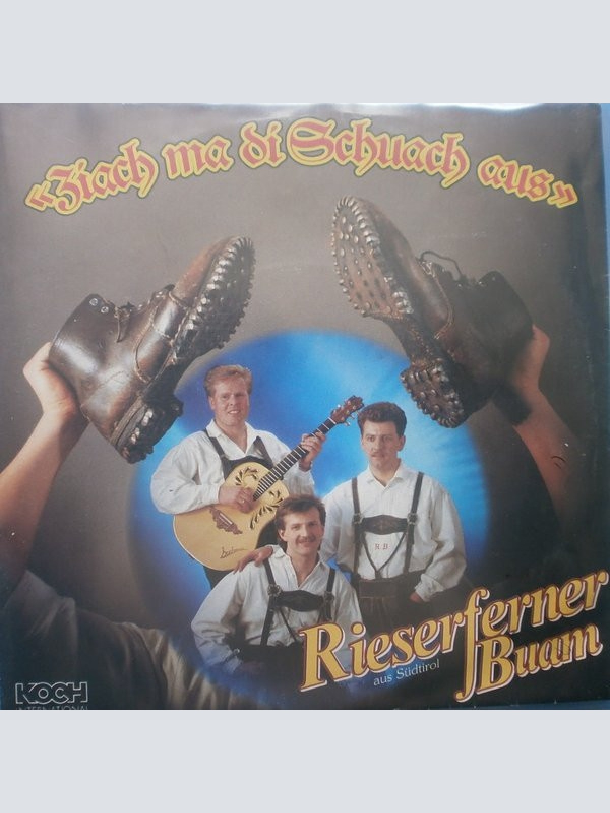 Vinyl / Rieserferner Buam - Ziach Ma Di Schuach Aus