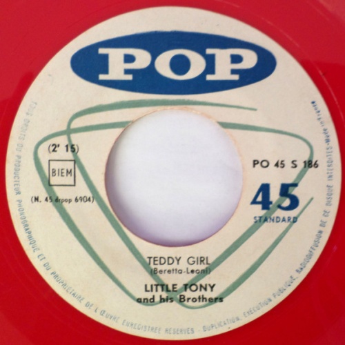 Vinyl / Little Tony And His Brothers - Teddy Girl