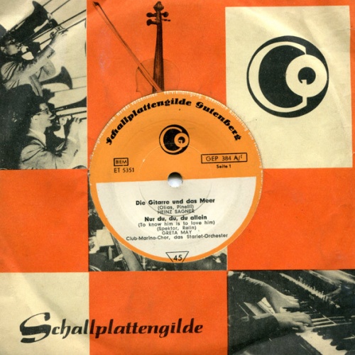 Vinyl / Heinz Sagner / Greta May / Die Bertinis / Chor Und Tanzorchester Lothar Nakat - Die Gitarre Und Das Meer / Nur Du, Du, Du Allein / Piove / Music-Shop